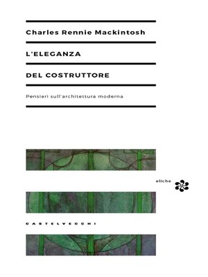 cover image of L'eleganza del costruttore